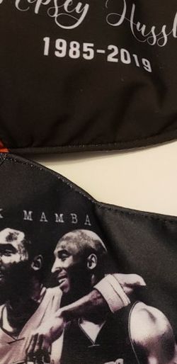 Kobe And Nipsey Adult Mask