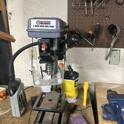 Central Machinery 5 Speed Bench Drill Press