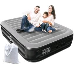 Queen Size Air Mattress with Built in Pump