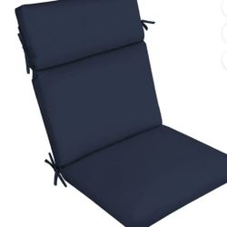 3-PK, Better Homes & Gardens 44"L x 21"W Navy Blue Outdoor Chair Cushion