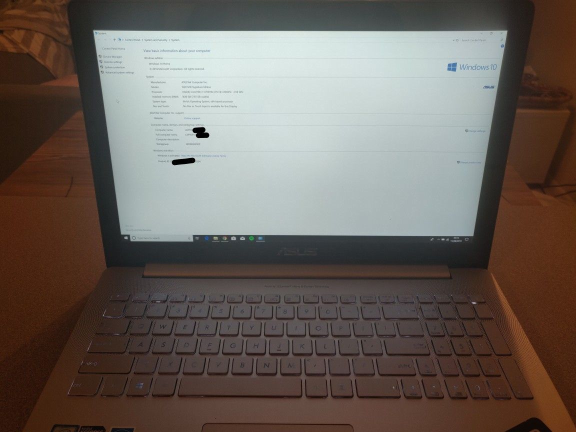 ASUS N501VW Signature Edition