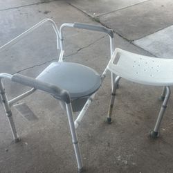 Portable Toilet and Shower Seat 