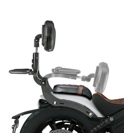 Multi-Purpose Passenger Driver Backrest Sissy bar for Indian Scout Bobber Rogue, new