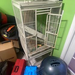 BIG BIRD 🐦 CAGE.JAULA GRANDE PARA COTORRA.