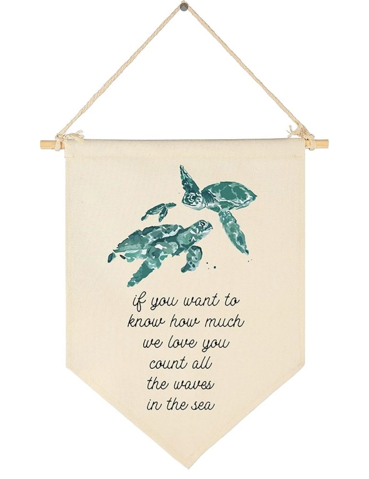 Ocean Turtle Nursery Wall Hanging