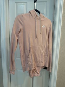 Pink Nike track suit