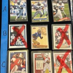NFL / MLB / NASCAR Trading Cards.. Pm For Details