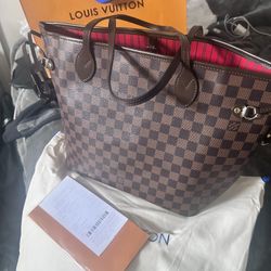 New LV Neverfull Bag MM 