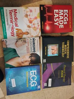 Medical books like new condition lot