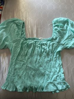 Teal Blouse