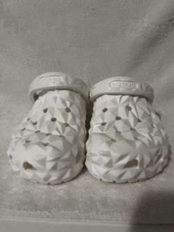 Crocs Classic Geometric Clogs White