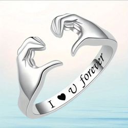 Two Hands, One Heart Ring