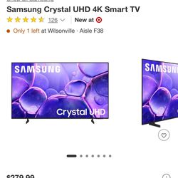 Samsung 43 smart TV