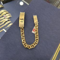 10k Gold Chino Bracelet 