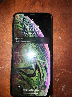Photo IPhone XS Max 256gb AT&T only