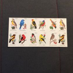 United States, Postal Stamps Forever Songbirds