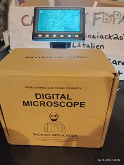 Micron Microscope Used For Grading Trading Cards. V.2 Upgraded Version