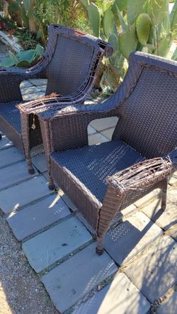Old Patio Chairs