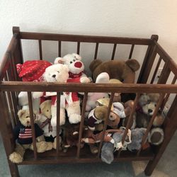 Wood Crib From The Queen Mary