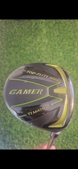 Top Flite Gamer Ti-Matrix 5-wood fairway club with 18 degrees of loft.
