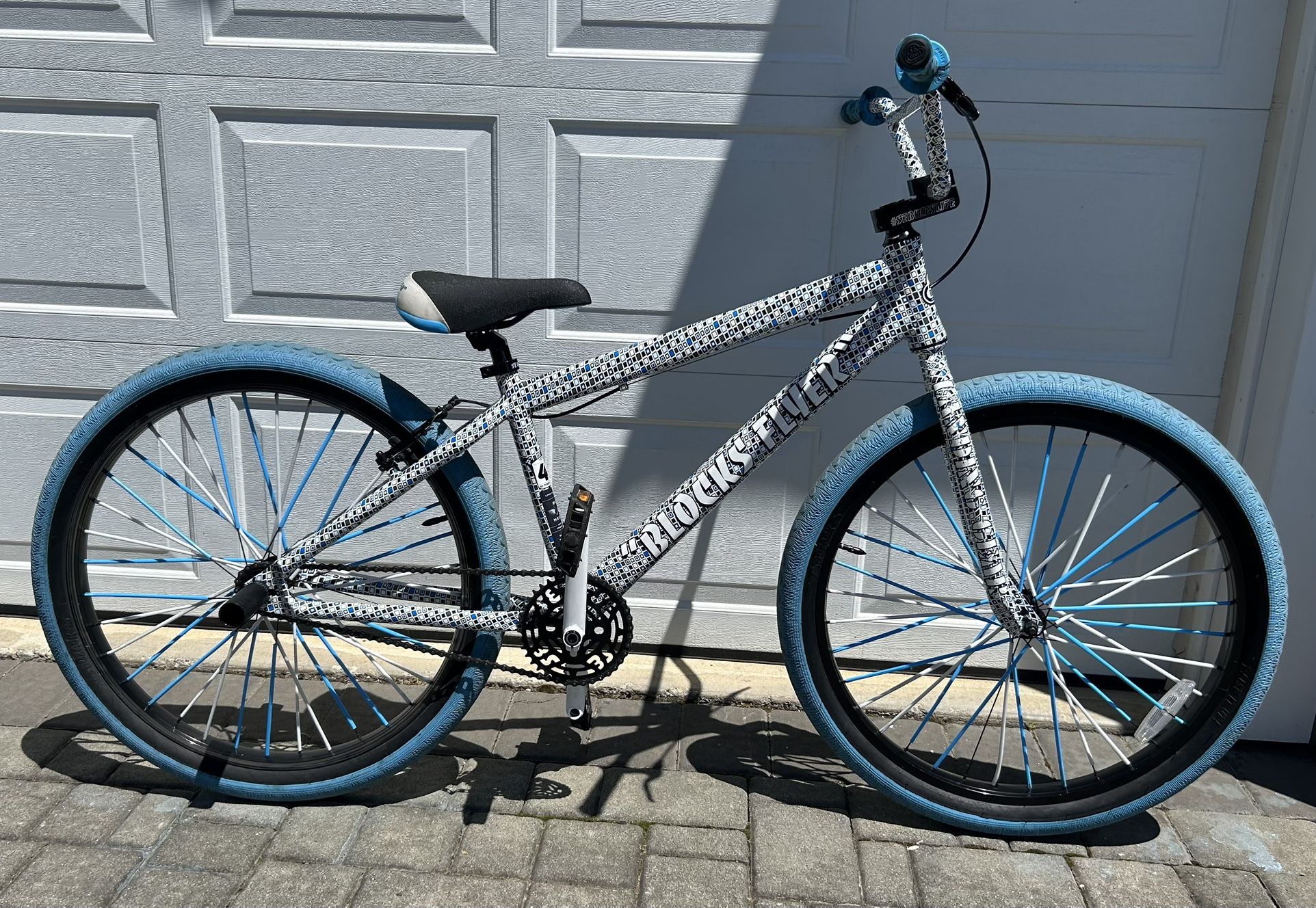 SE Boxed Out Blocks Flyer 26 Inch BMX Bike