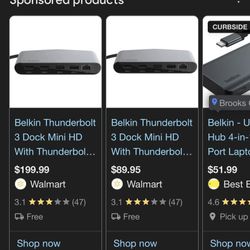 belkin thunderbolt 3 mini dock with dual 4k hdmi