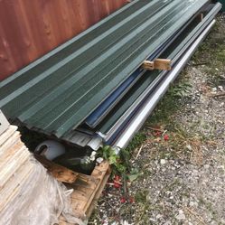 New sheet metal 3 foot wide 10 foot long different colors will not separate I have plenty