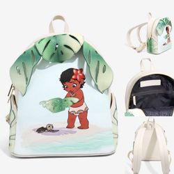 Danielle Nicole Disney Moana Baby Moana With Monstera Mini Backpack 