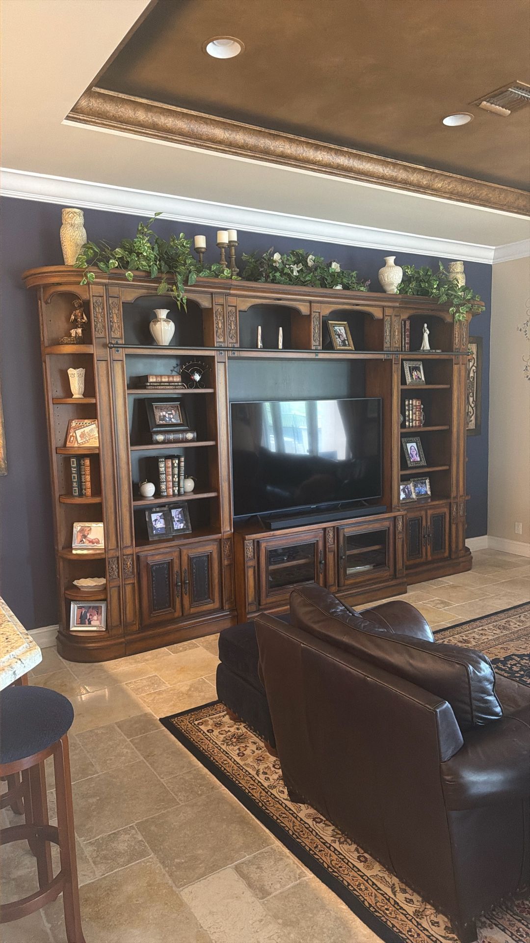 Wall Unit / Entertainment Center & TV