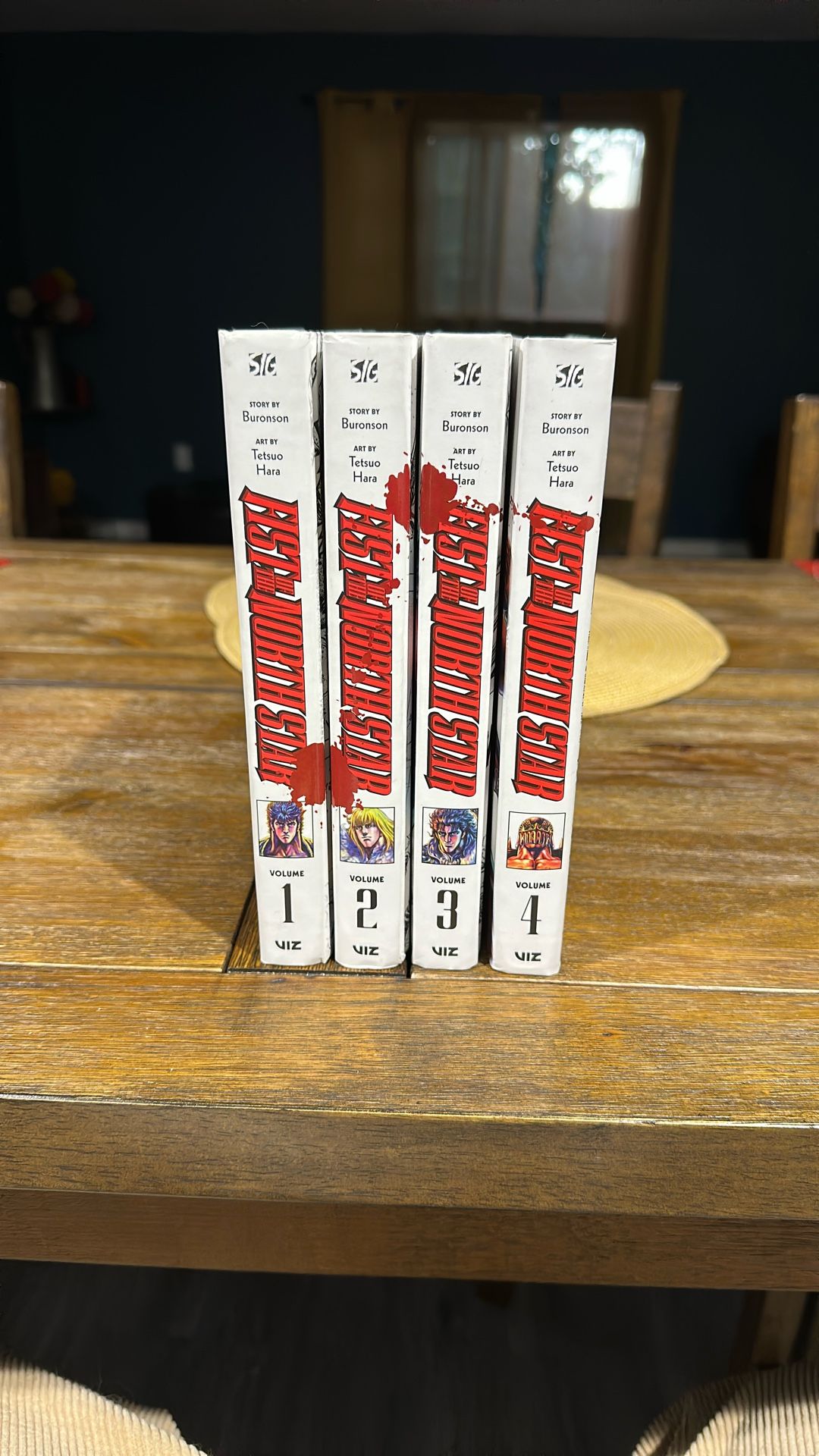 Fist Of The North Star Manga 1-4 Vol