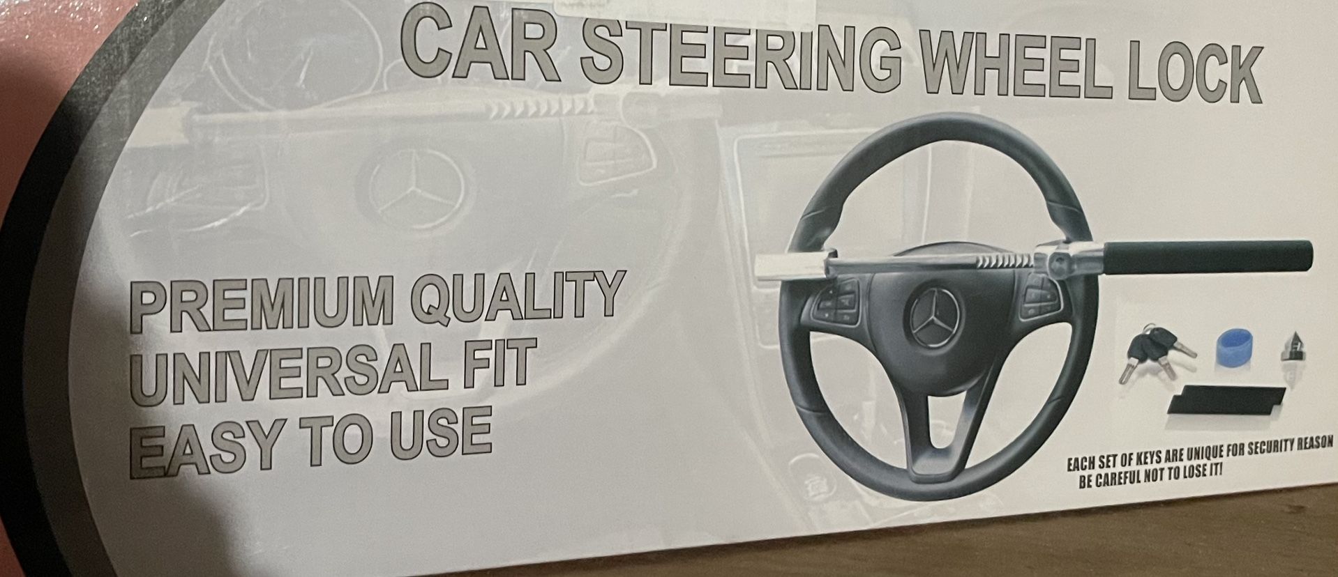 Universal Steering Wheel Lock