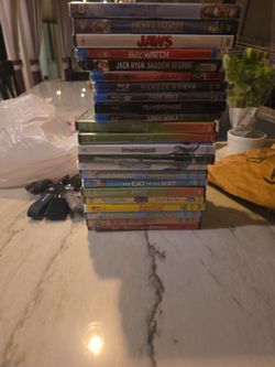 Brand New Blu Ray and DVD lot