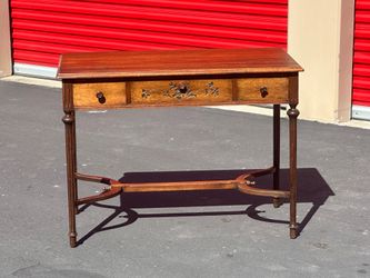 Antique library table