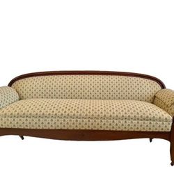 Early 19Th Century Antique Beiderneir Sofa on Casters