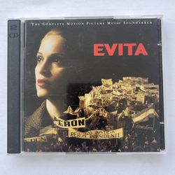 Evita The Complete Motion Picture Music Soundtrack 2 CDs Warner Bros. 1996