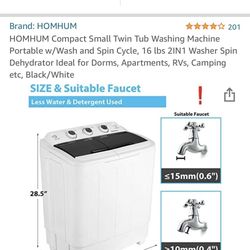 Portable Washer