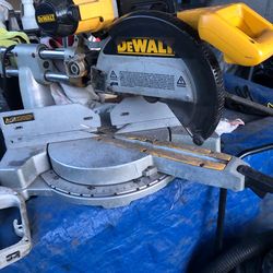 De Walt chop saw12”  and stand.