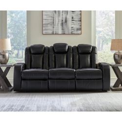 Dual Power Reclining Sofa 