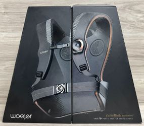 Woojer Vest Edge Hi-FI Haptic Vest Games Music Movies VR WJRVE101 - Black (PO1024230)