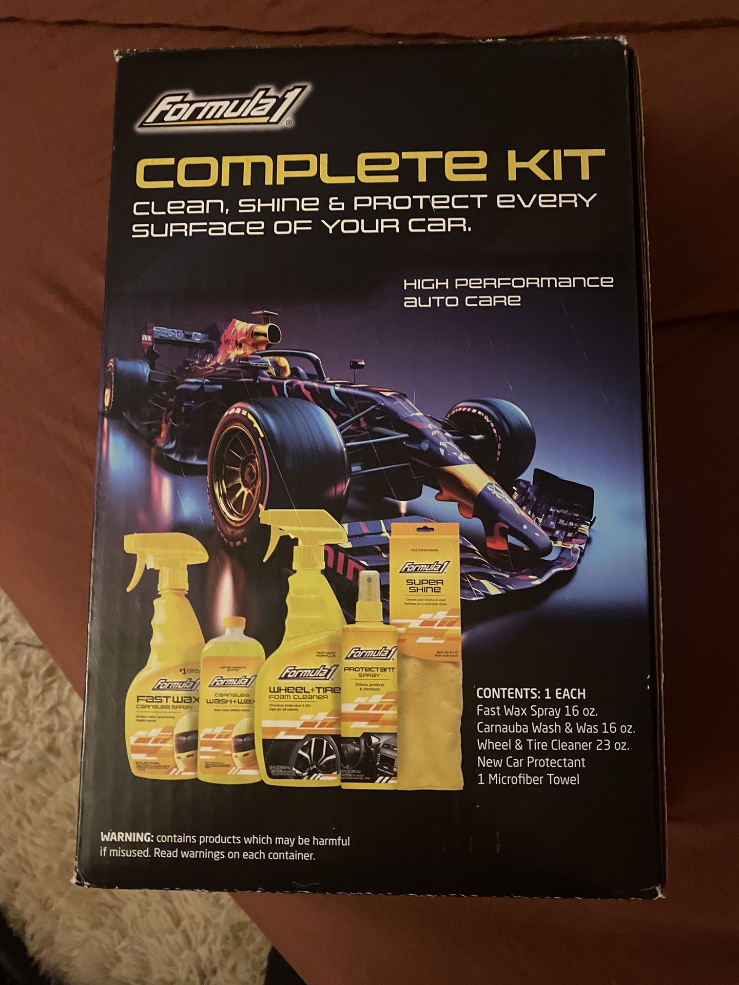 Formula1 Complete Car Detail Kit (6 piece)