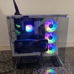 Gaming Steaming Pc And Monitor 