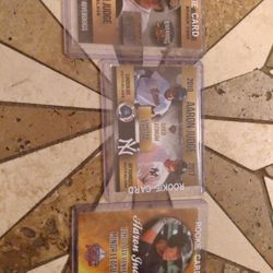 Aaron JudgeRookie Cards $15 Each