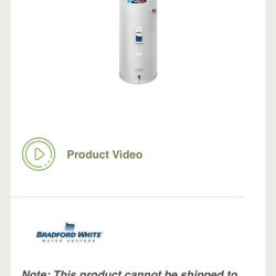 Water Heater 65 Gallons 