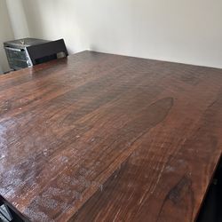 Dining table solid wood
