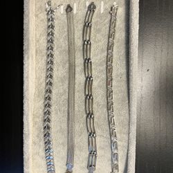 Sterling Silver Bracelets 