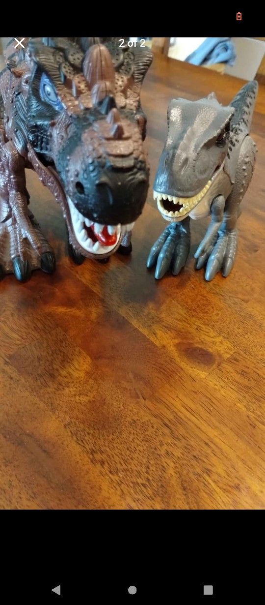 Dinosaurs Working and Walking 