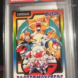 Pokémon Bandai CARDASS PSA 7 Checklist Charizard