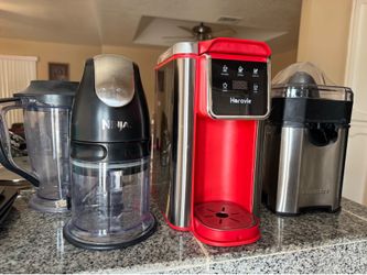 Blend, Juice, and Caffeinate. $20 a piece
