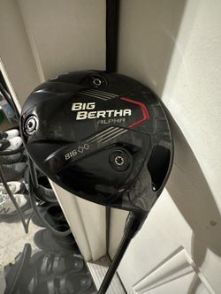 RH Callaway Big Bertha Alpha 816 Double Black diamond 9* S-Flex