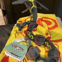 Pokémon Plush - Shiny Rayquaza - Pokémon Center Official